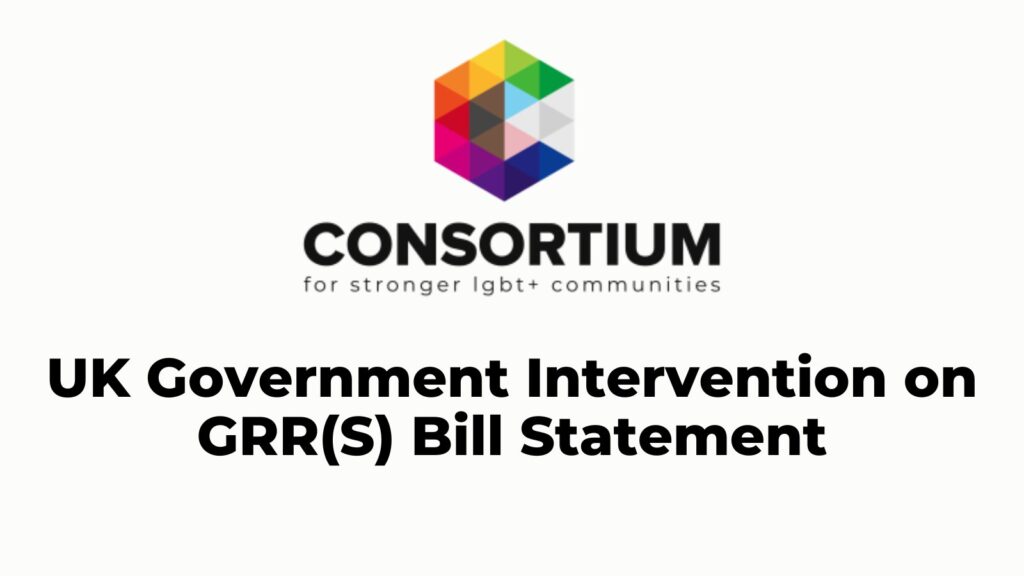 Gender Recognition Reform (Scotland) Bill Statement